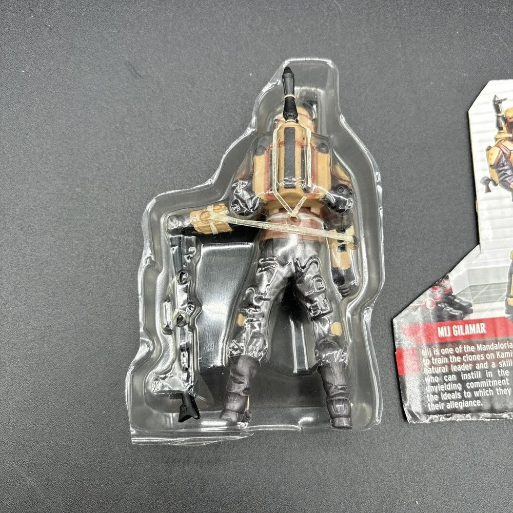 Star Wars Republic Elite Forces Cuy'val Dar Mandalorian Mij Gilamar 2007 3.75 #1